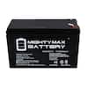 Mighty Max 12V 9AH GEL F2 Battery Compatible With Belkin