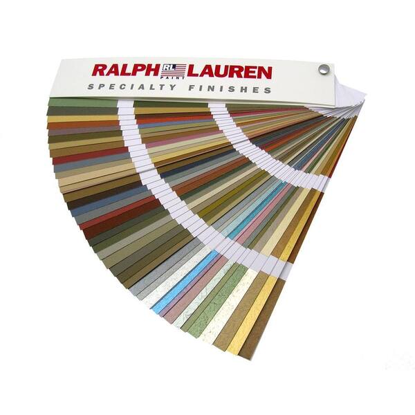 Ralph Lauren 2 in. x 11 in. Specialty Finishes 126-Color Fan Deck