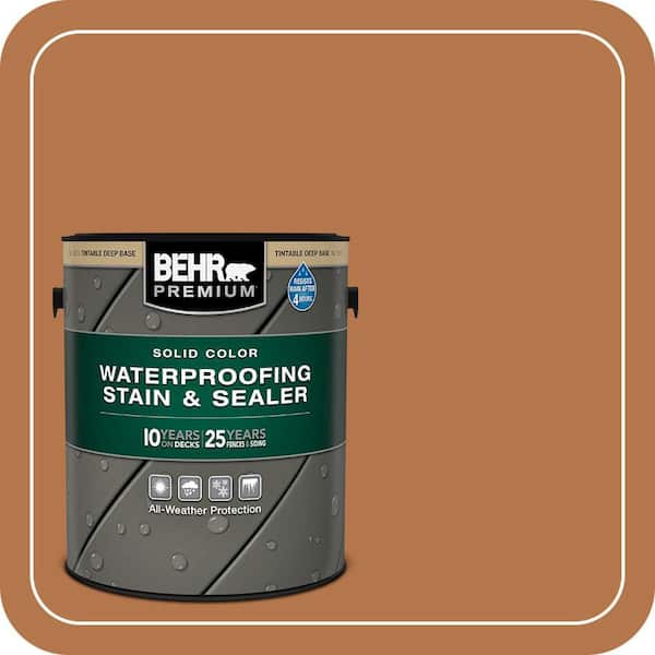 1 Gal. #SC-533 Cedar Naturaltone Solid Color Waterproofing Exterior Wood Stain and Sealer