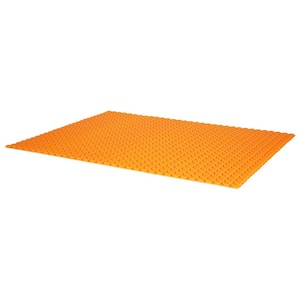 Ditra-Heat-PS 3 ft. 2-5/8 in. x 2 ft. 7-3/8 in. Peel and Stick Uncoupling Membrane Sheet