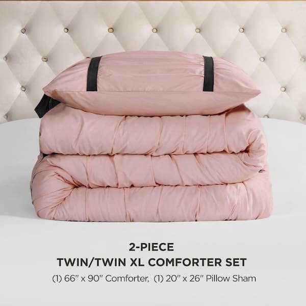 JUICY COUTURE Amelie Bows 2-Piece Light Pink Novelty Microfiber