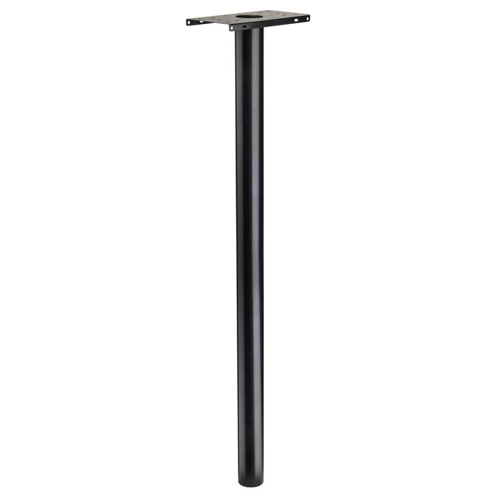 Pacifica Pewter Heavy Gauge Steel In-Ground Mailbox Post