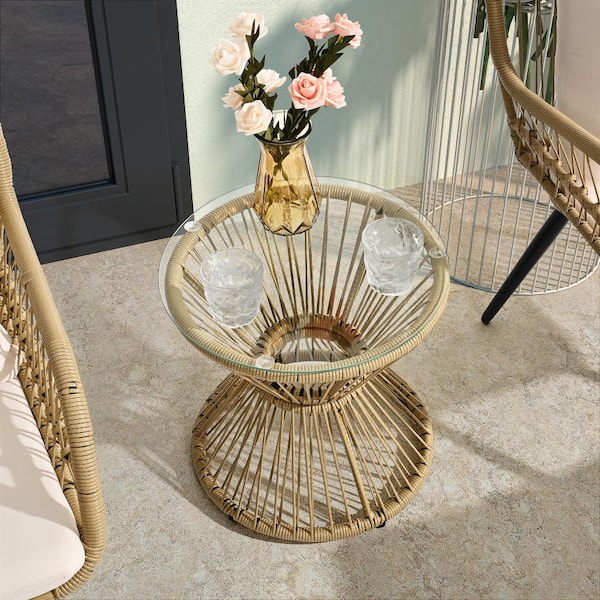 Pamapic 5 discount pieces wicker patio