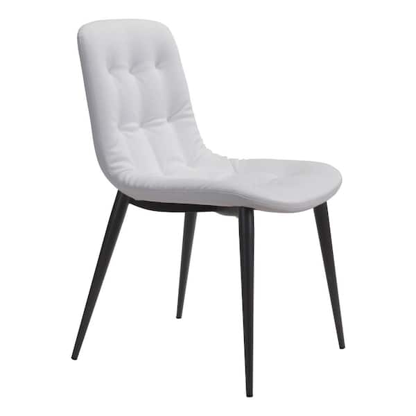 ZUO Tangiers White Dining Chair (Set of 2)