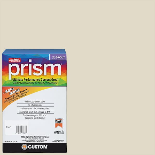 Custom Building Products Prism #333 Alabaster 17 lb. Grout