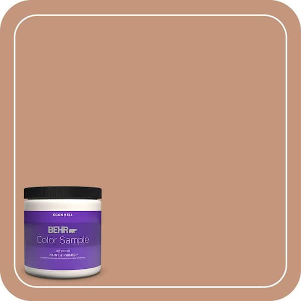 BEHR PREMIUM PLUS 8 oz. #ECC-50-3 Brick Path Eggshell Enamel Interior Paint & Primer Color Sample