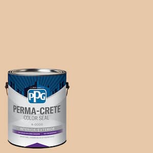 Color Seal 1 gal. PPG1080-2 Pumpkin Cream Satin Interior/Exterior Concrete Stain