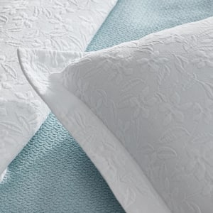 Legends Hotel Leaf Matelasse Cotton Sham