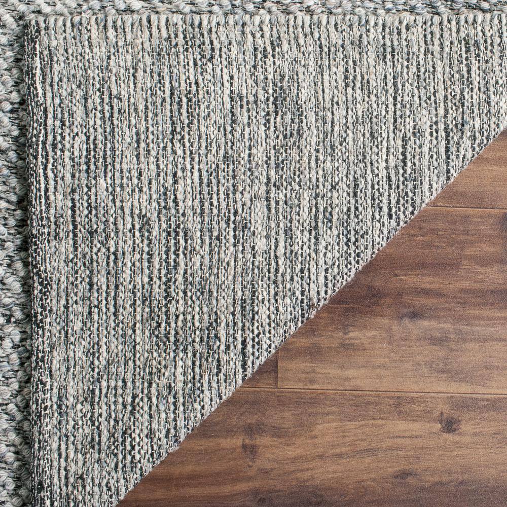 Camel and Grey Handmade Wool Runner Rug, 2'3" x 12'