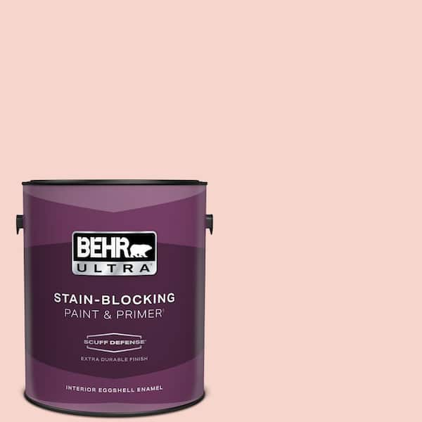 BEHR ULTRA 1 gal. #M170-1 Pink Elephant Extra Durable Eggshell Enamel Interior Paint & Primer