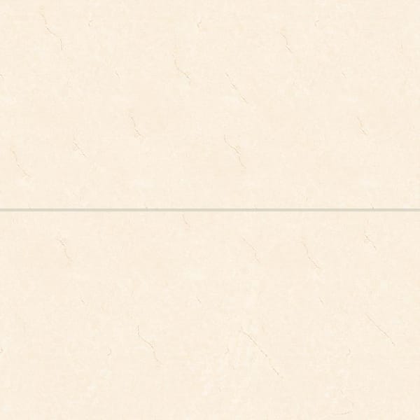 Bedrosians Shandar Rectangular 24 in. x 48 in. Polished Crema Marfil Light Porcelain Tile (15.49 sq. ft./Case)
