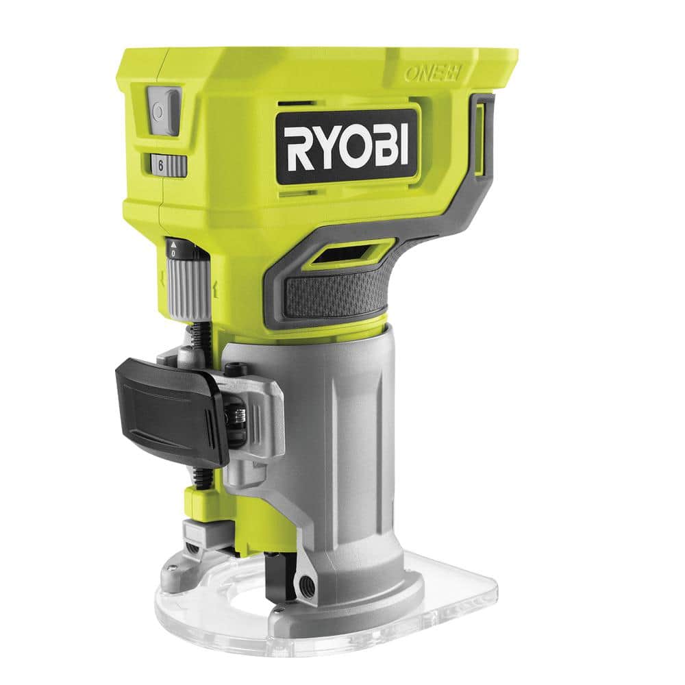 RYOBI ONE  18V Cordless Compact Fixed Base Router (Tool Only) PCL424B - The Home Depot