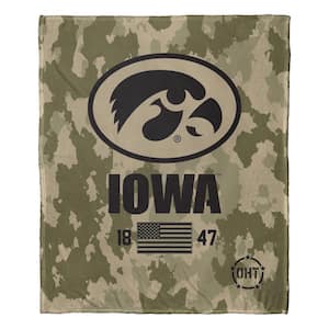 NCAA Iowa OHT Special Ops Silk Touch Throw