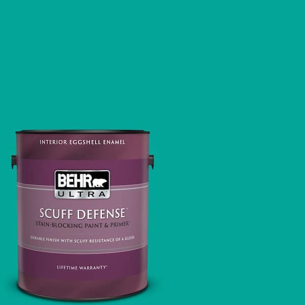 BEHR ULTRA 1 gal. Home Decorators Collection #HDC-MD-22 Tropical Sea Extra Durable Eggshell Enamel Interior Paint & Primer