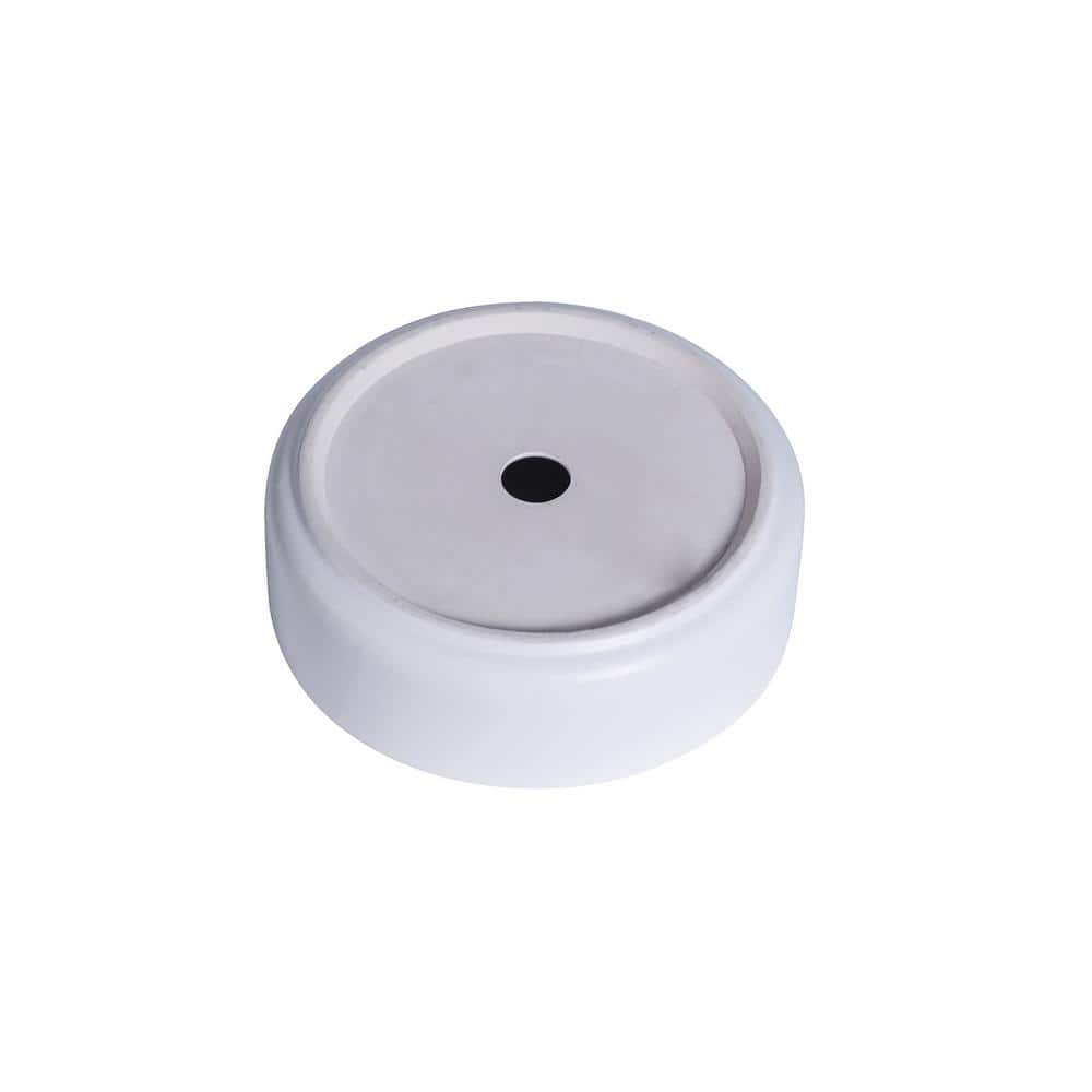 14'' Round White Ceramic Undermount Bathroom Sink