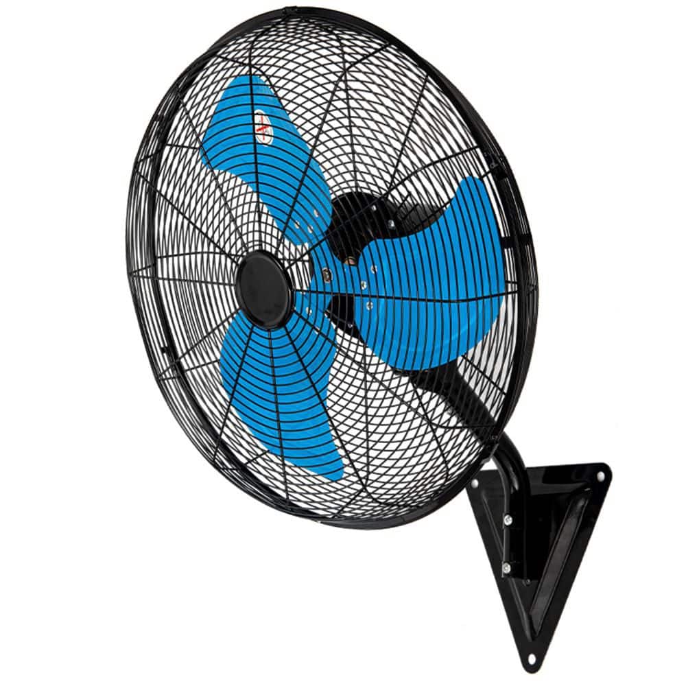 22 Inch Wall Mount Fan 3-Speed Industrial Fan High Velocity Fan, 7000 CFM Outdoor Wall Fan, Blue price history on PriceWatchPro