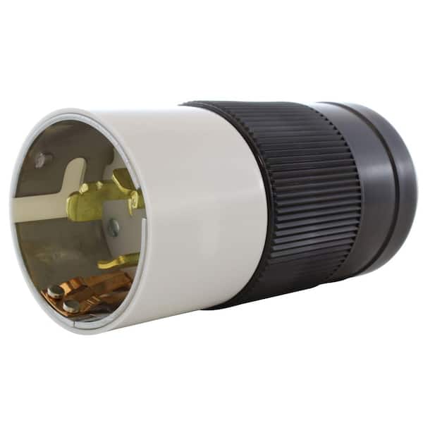 California Standard CS8365 50A 3-Phase 250V 4-Wire Locking Male Plug