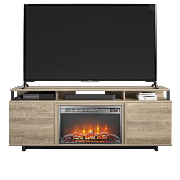 Gracie Oaks Fireplace Tv Stand