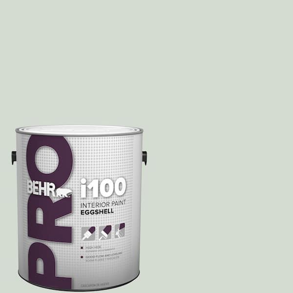 BEHR PRO 1 gal. #ICC-95 Soothing Celadon Eggshell Interior Paint