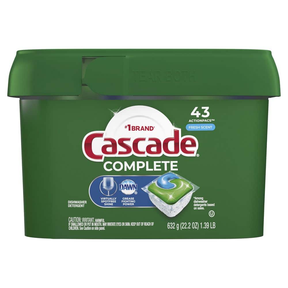 Cascade Complete ActionPacs Fresh Scent Dishwasher Detergent Pods, 13 ct -  Foods Co.