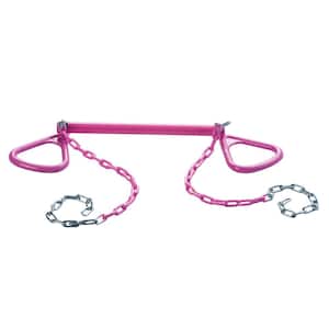 Ultimate Triangle Rings and Trapeze Bar- Pink