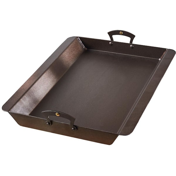 3.5 qt. Iron Roasting Pan with Handles
