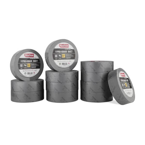 Nashua Tape 1.89 in. x 60 yd. 557 Pro-Grade UL Listed Duct Tape Pro Pack (12-Pack)