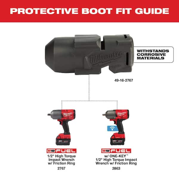 M18 FUEL High Torque Impact Wrench Protective Tool Boot