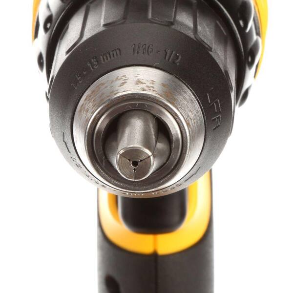 DEWALT - 18-Volt NiCd Cordless 1/2 in. Compact Drill/Driver Kit with (2) Batteries 1.2Ah, Charger and Contractor Bag
