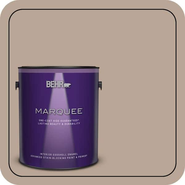 BEHR MARQUEE 1 gal. #MQ2-37 Eiffel For You One-Coat Hide Eggshell Enamel Interior Paint & Primer