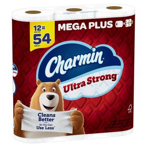 Ultra Strong Toilet Paper (12 Mega Plus Rolls)