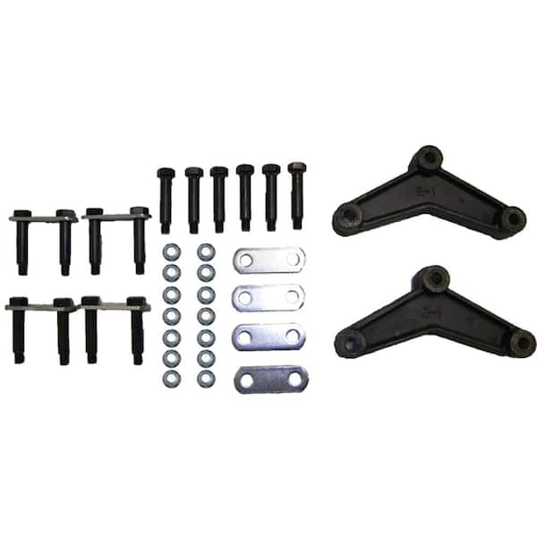 AP Products Tandem Axle Shackle Kit - 16 in. Tandem for 35 in. Axle Spacing EQ-E1