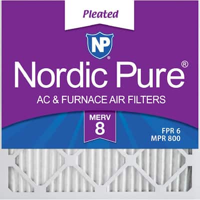 12 x 12 x 1 Dust Reduction Pleated MERV 8 - FPR 6 Air Filter (12-Pack)