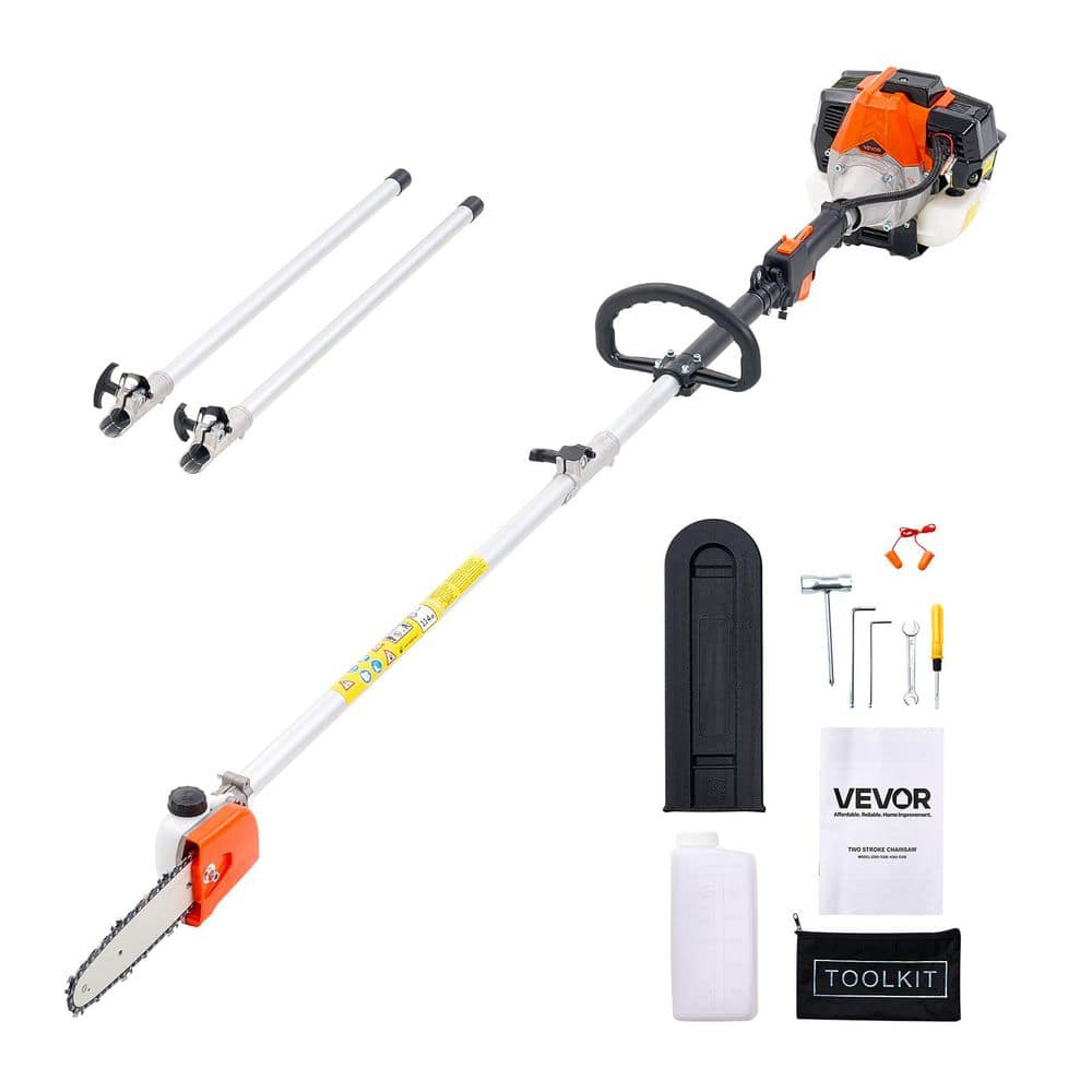 Gas Pole Saw, 33CC 2 Stroke Gas Powered Pole Saws with 8 in. Cutting Bar, with 30 fl. oz. Fuel Tank, 6.7 to 11.6 ft. price history on PriceWatchPro