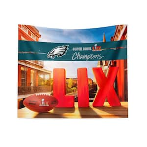 Philadelphia Eagles NFL 2025 Super Bowl LIX Dome Wall Hanging 34 x 40 in.