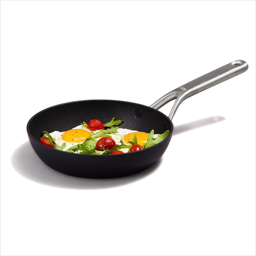 OXO 10-Piece Black Aluminum Non-Stick Cookware Set