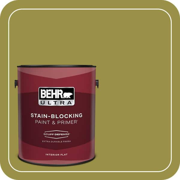 BEHR ULTRA 1 gal. Home Decorators Collection #HDC-FL13-8 Tangy Dill Extra Durable Flat Interior Paint & Primer
