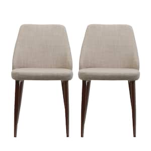 Marlee Wheat Fabric Dining Chairs (Set of 2)