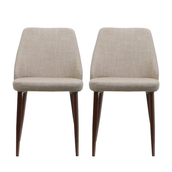 Unbranded Marlee Wheat Fabric Dining Chairs (Set of 2)