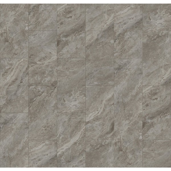 Shaw 8-Piece 12-in x 24-in Quarry Interlocking Vinyl Tile