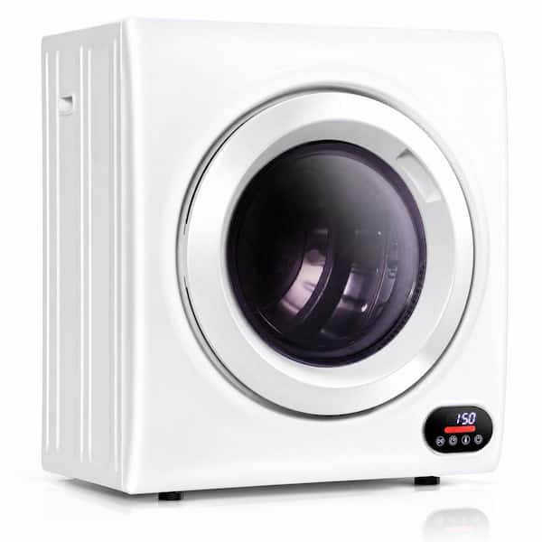 3.5 cu. ft Vented Portable Clothes Dryer in White, 1500-Watt Laundry Dryer with LCD Control, 22 in. W, 26.5 in. H