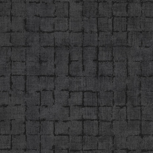 Advantage Blocks Checkered Grey Non Pasted Non Woven Wallpaper