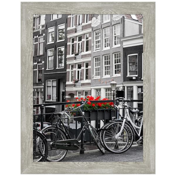 Amanti Art Dove Greywash Narrow Picture Frame Opening Size 18 x 24 in.