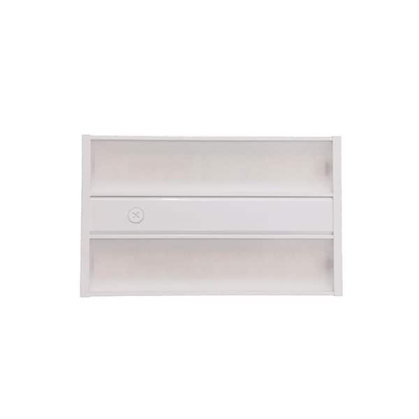 EarthTronics 1.3 ft. 92-Watt Equivalent Integrated LED Dimmable Premium Series White High Bay Light 13800 Lumens, 5000K