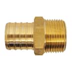 3/4 Male Garden Hose x 1/2 MPT Adapter Lead-Free Brass Fitting -  PexUniverse