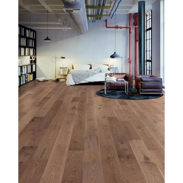 CENTURY FLOORING Canyon Oak 1/2 in. T x 7.4 in. W Tongue and