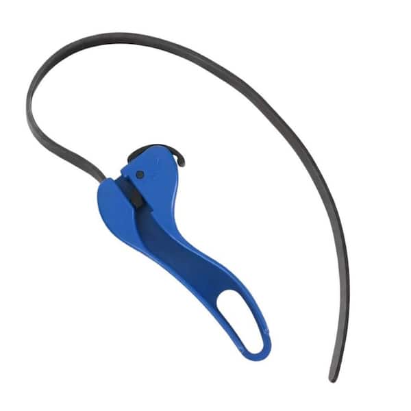 Dual Handle Jar Opener Manual Opener Kitchen Tool with Adjustable Silicone Straps for Seniors Weak Hands