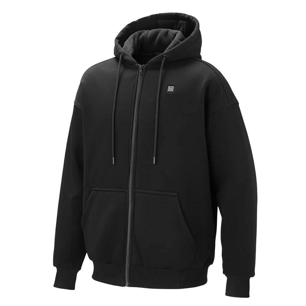 Heated Jacket Hoodie for Men Women, Heated Sweatshirt Unisex Full-Zip 7. 4V 16000mAh Power Bank Pack 5 Heating Zones XXL price history on PriceWatchPro