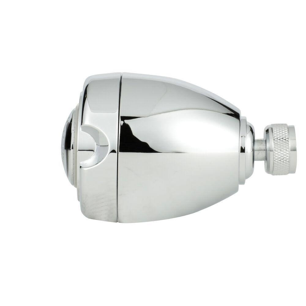 Polished Chrome Dual Function Wall Mounted Showerhead