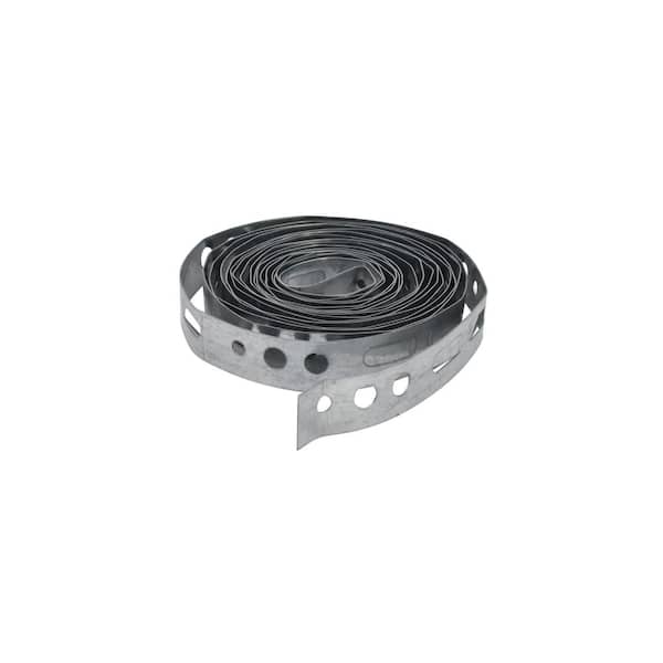 3/4 in. x 10 ft. Galvanized Interlocking Metal Hanger Strap